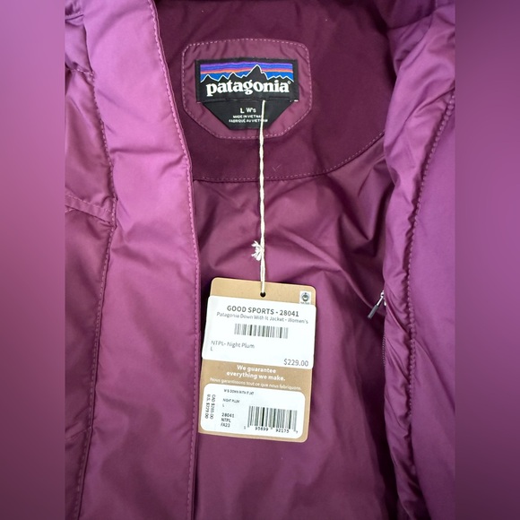 Patagonia Down with It Jacket - Night Plum - Large - Picture 2 of 4